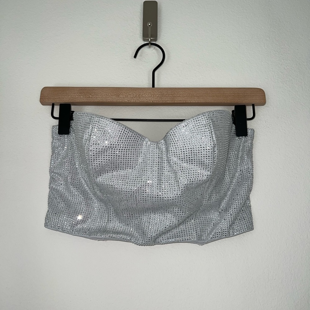 Victoria’s Secret Bling Longline Bra Jewel Bustier
